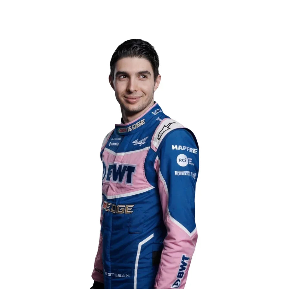 2022 Esteban Ocon BWT Alpine F1 Race Suit - Dubai Racewears