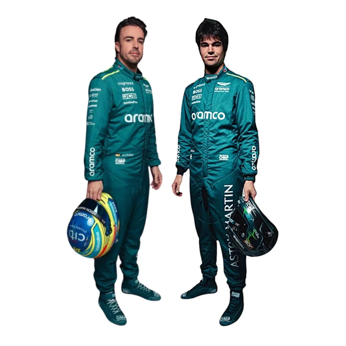 2024 Fernando Alonso Aston Martin F1 Race Suit - Dubai Racewears