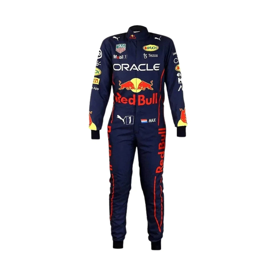 2022 Max Verstappen Red Bull F1 Race Suit 1 - Dubai Racewears