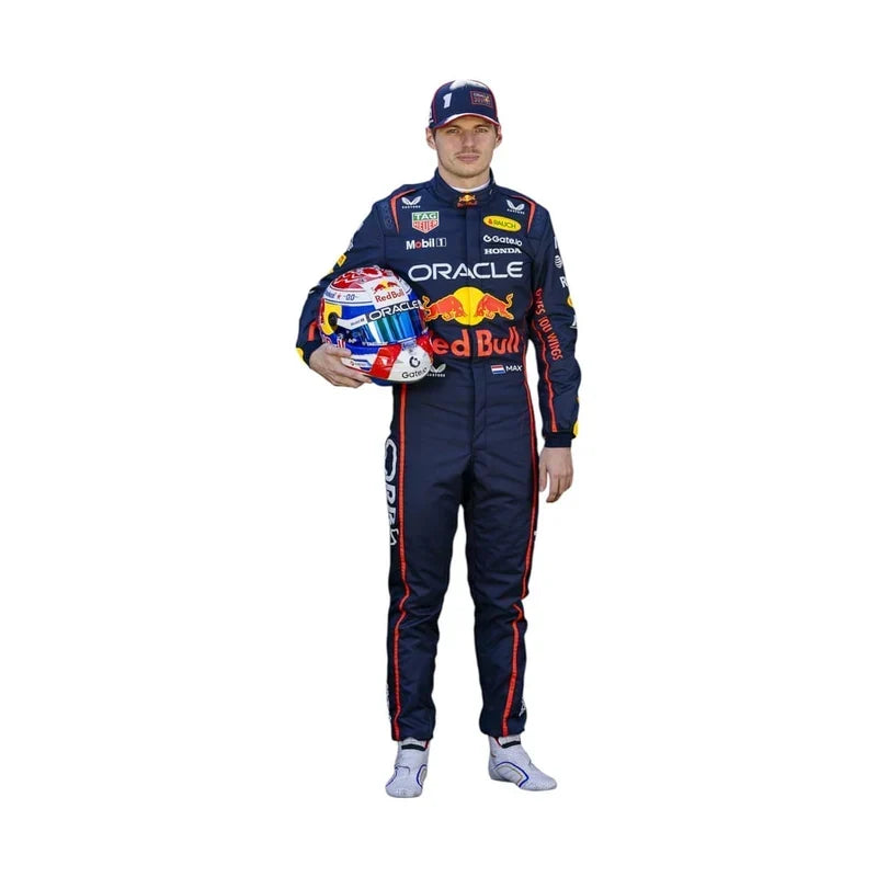 2025 Max Verstappen Red Bull F1 Race Suit - Dubai Racewears