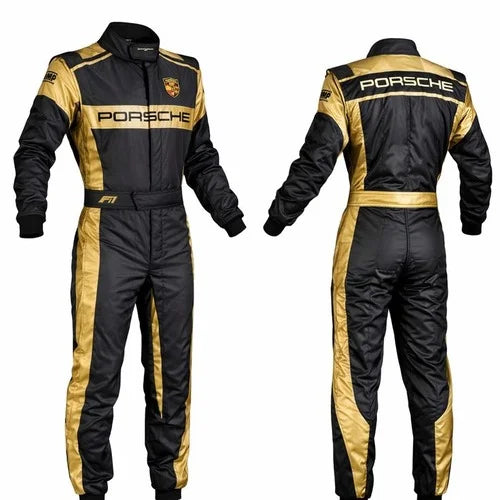 Go-Kart Racing Suit Karting Suit Digital Printed One Piece Karting Race Outfit Porsche - Dubai Racewears