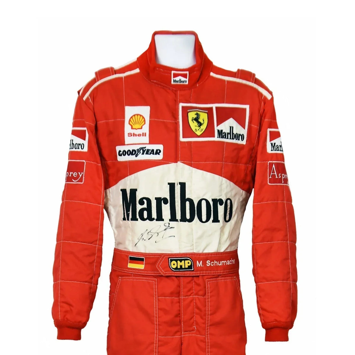 1997 Michael Schumacher F1 Racing Suit | Dubai Racegear - Dubai Racewears