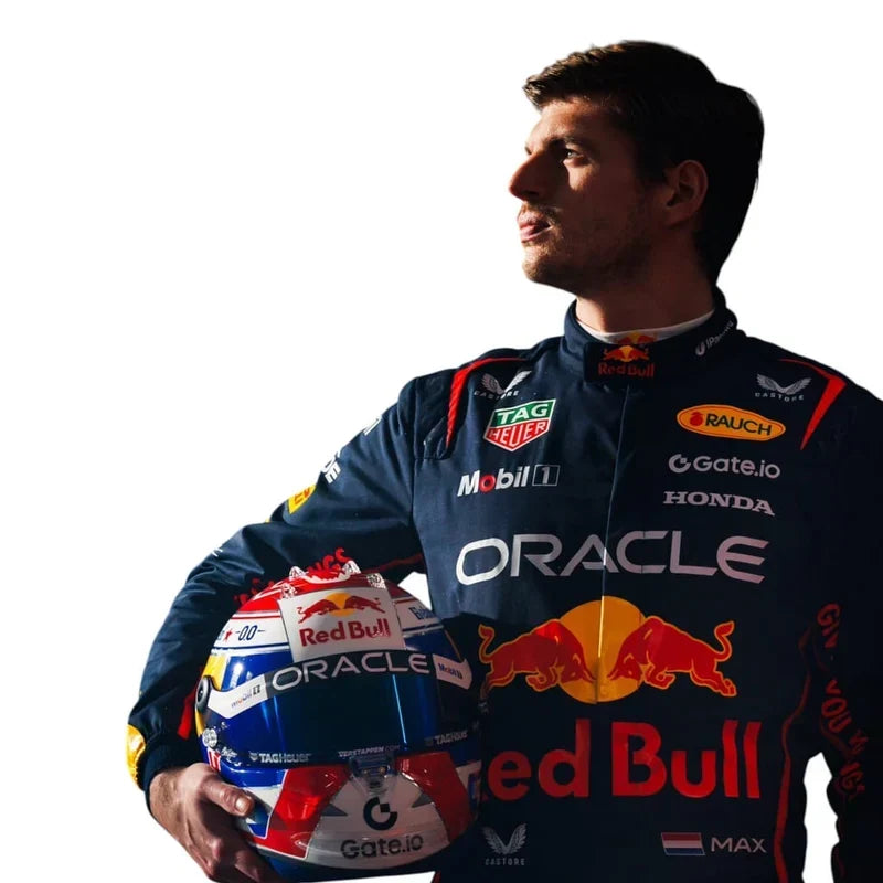 2025 Max Verstappen Red Bull F1 Race Suit - Dubai Racewears