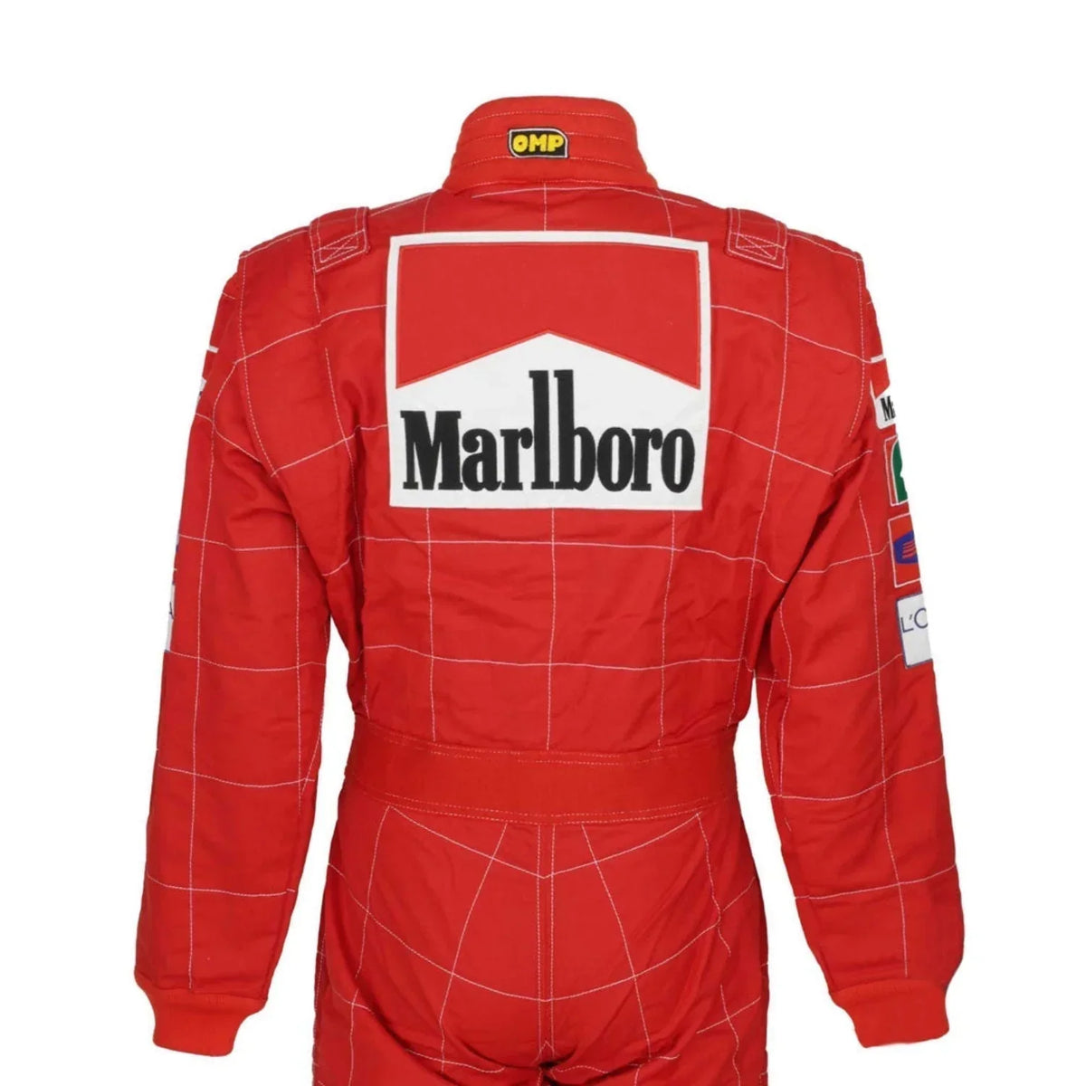 Michael Schumacher 2004 Embroidery / Patch Replica Race Suit / Ferrari F1 - Dubai Racewears