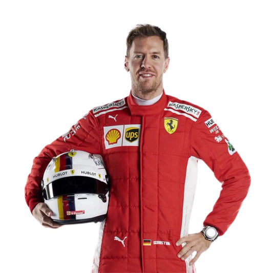 2018 Sebastian Vettel F1 Racing Suit | Dubai Racegear - Dubai Racewears
