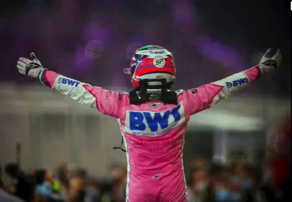 Sergio Perez 2020 BWT Racing Point F1 Racing Suit