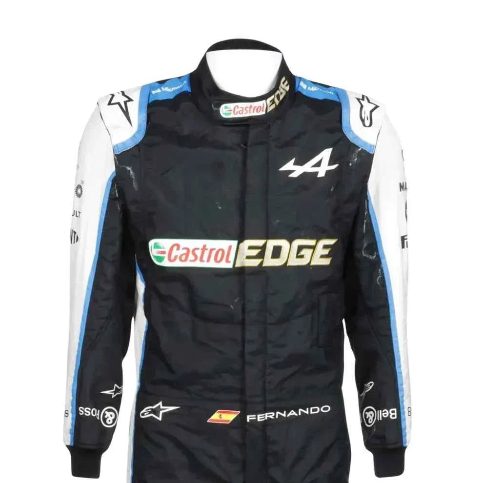 Esteban Ocon 2021 Castrol Alpine F1 Racing Suit