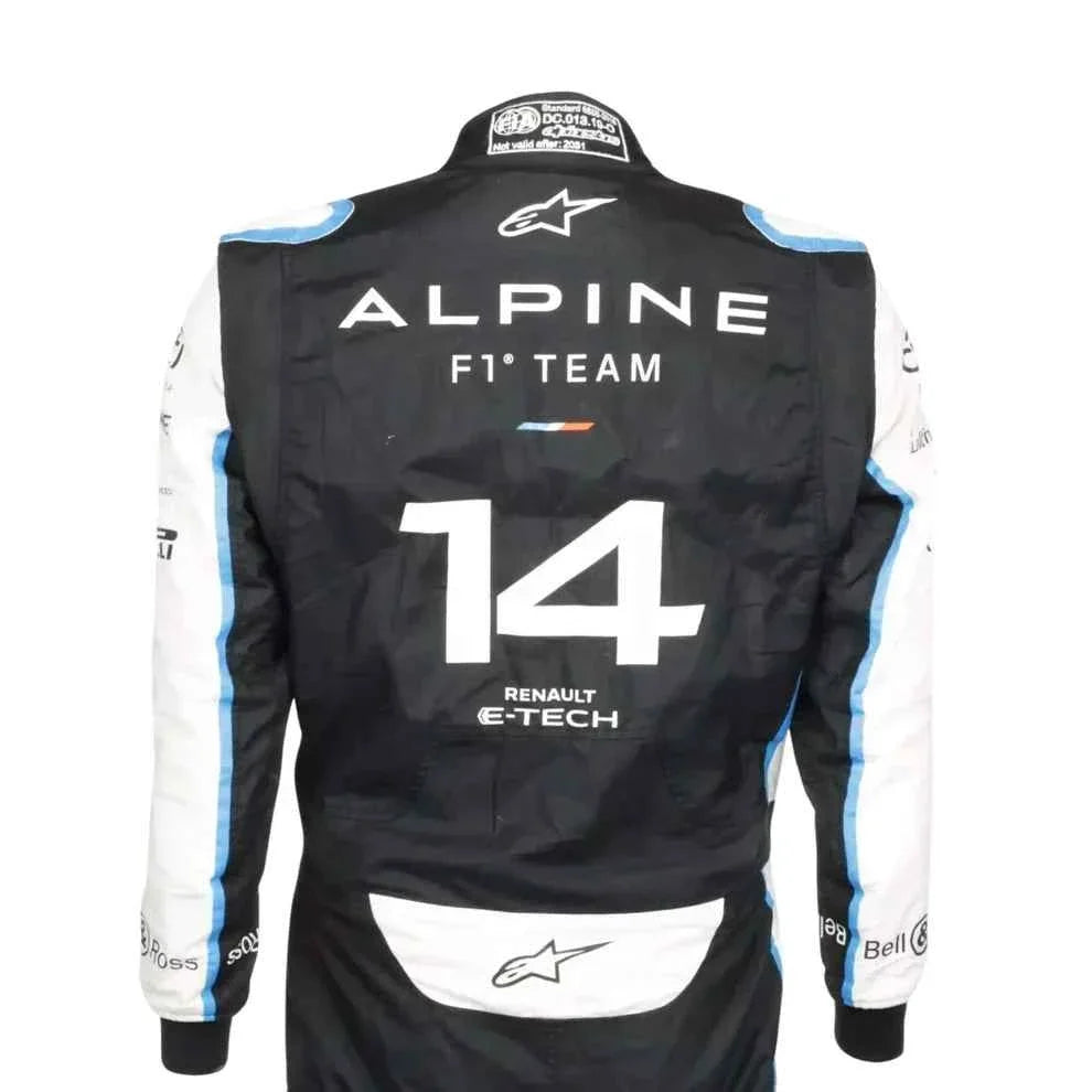 Esteban Ocon 2021 Castrol Alpine F1 Racing Suit