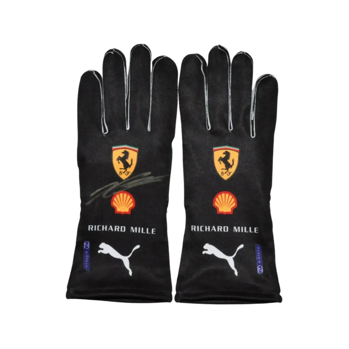 2022 Charles Leclerc Ferrari Replica F1 Gloves Pair - Dubai Racewears