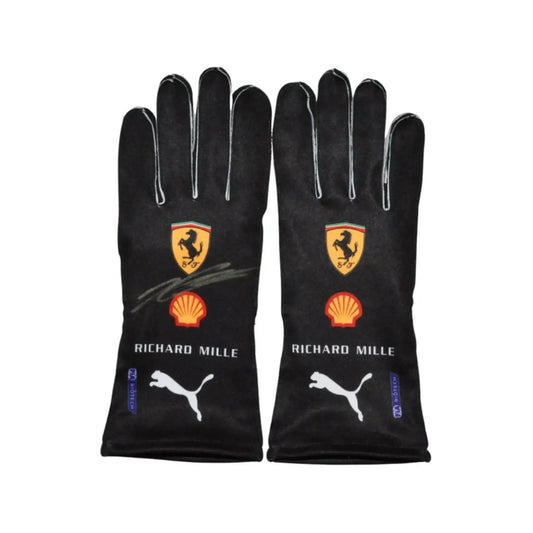 2022 Charles Leclerc Ferrari Replica F1 Gloves Pair - Dubai Racewears