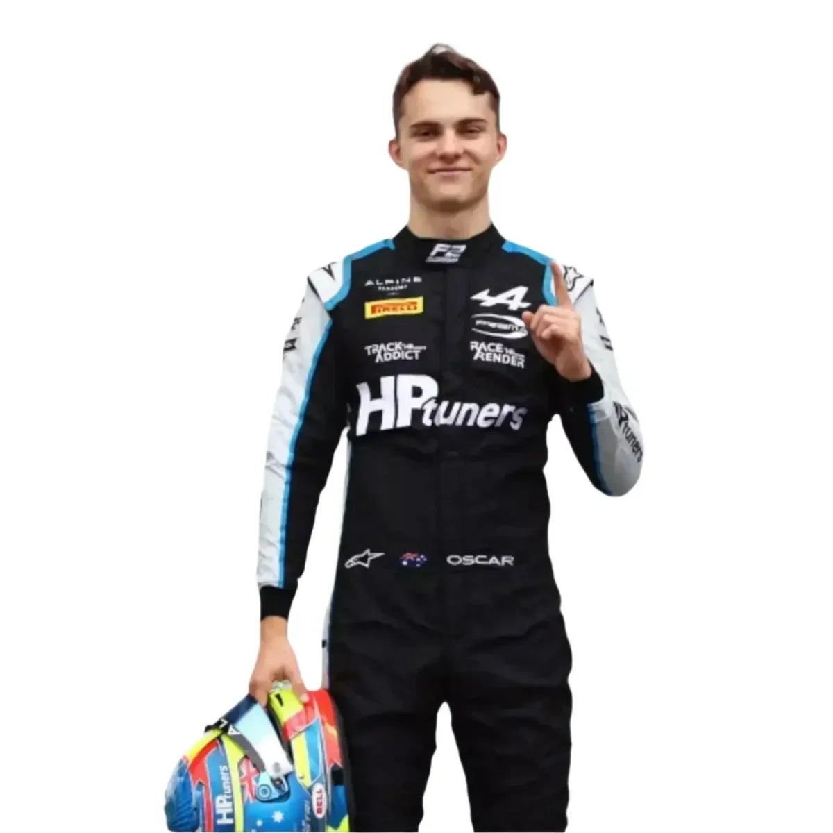 2022 Oscar Piastri Alpine F1 Race suit - Dubai Racewears