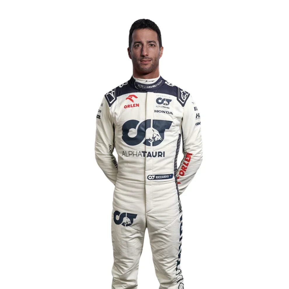 2023 Daniel Ricciardo AlphaTauri F1 Race Suit - Dubai Racewears