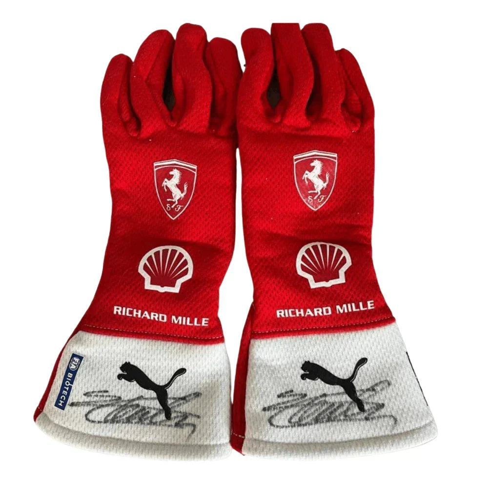 Charles Leclrec 2023 las vegas Grand prix Glove - Dubai Racewears