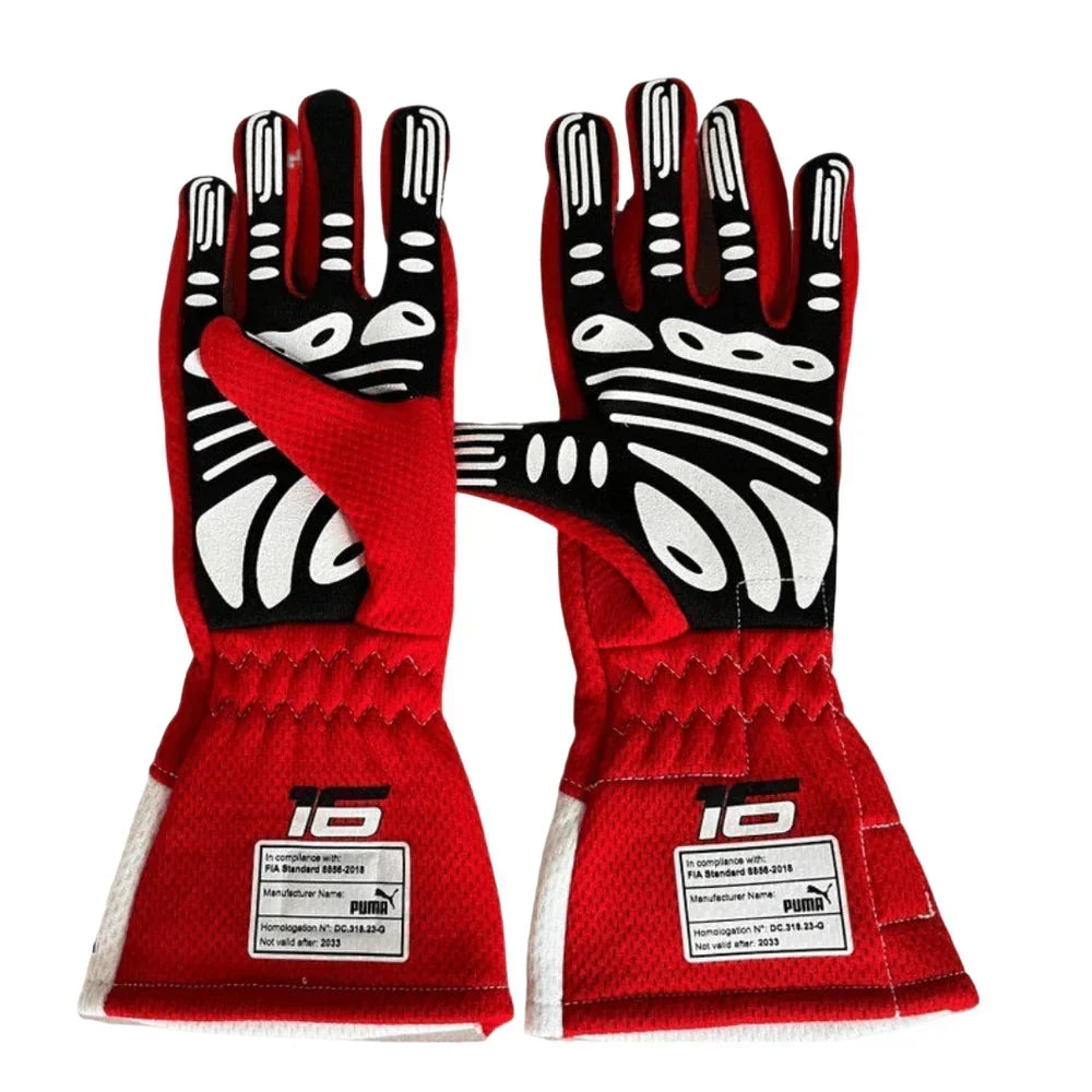 Charles Leclrec 2023 las vegas Grand prix Glove - Dubai Racewears