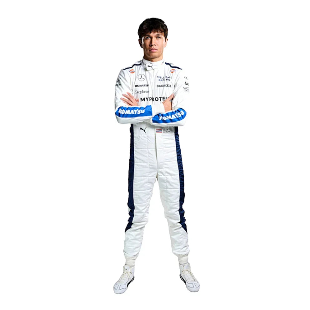 2024 Alexander Albon Williams F1 Race Suit - Dubai Racewears