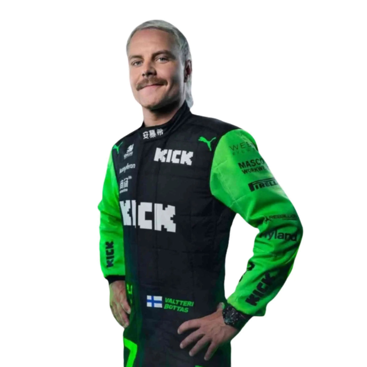 2024 Valtteri Bottas Kick Sauber F1 Race Suit - Dubai Racewears