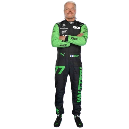 2024 Valtteri Bottas Kick Sauber F1 Race Suit - Dubai Racewears