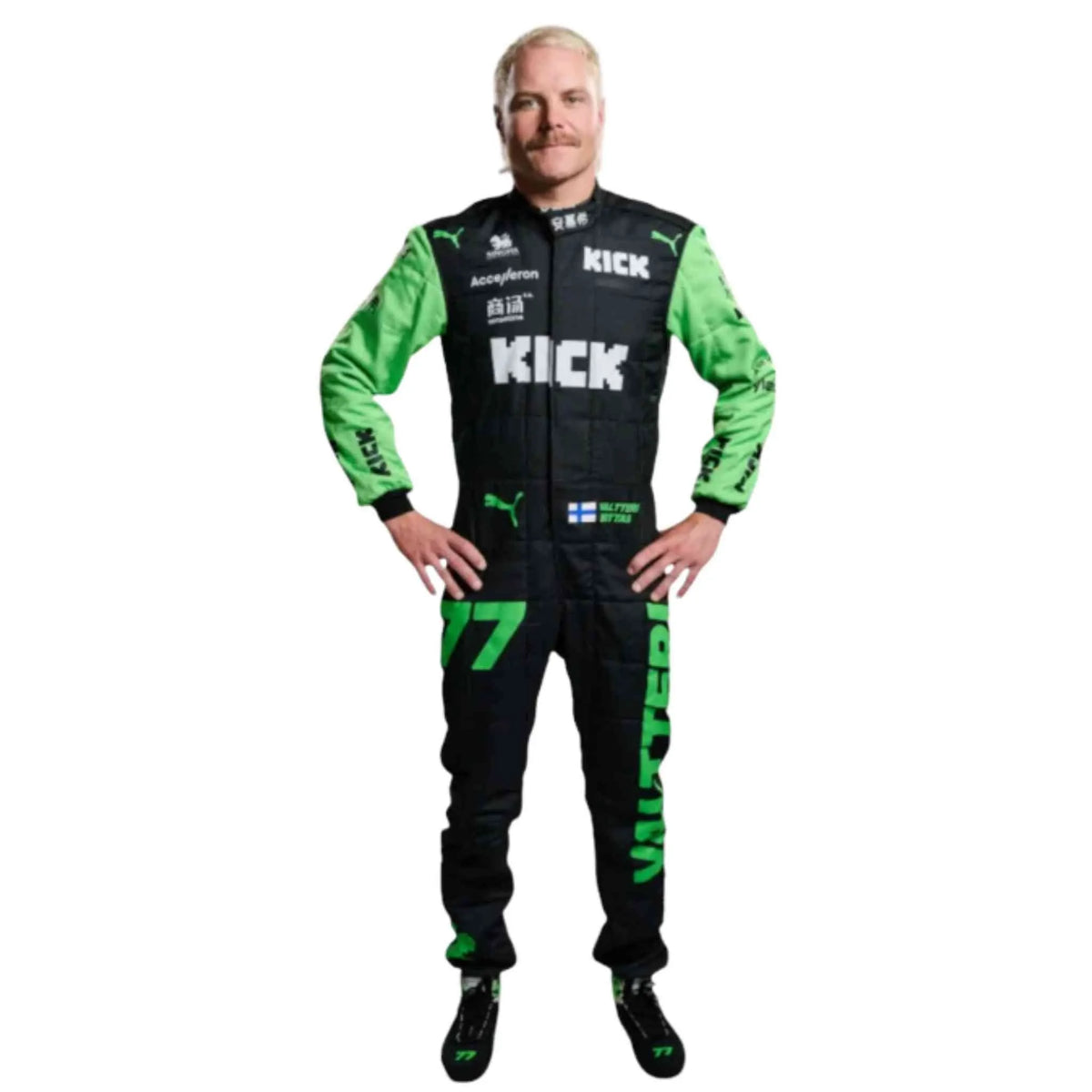 2024 Valtteri Bottas Kick Sauber F1 Race Suit - Dubai Racewears