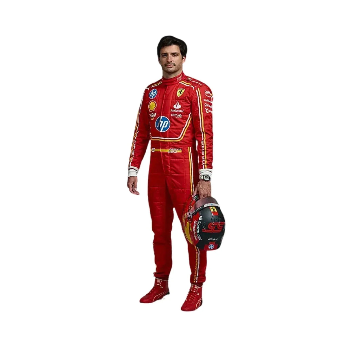2024 Carlos Sainz Monaco GP F1 Racing Suit | Dubai Racegear - Dubai Racewears