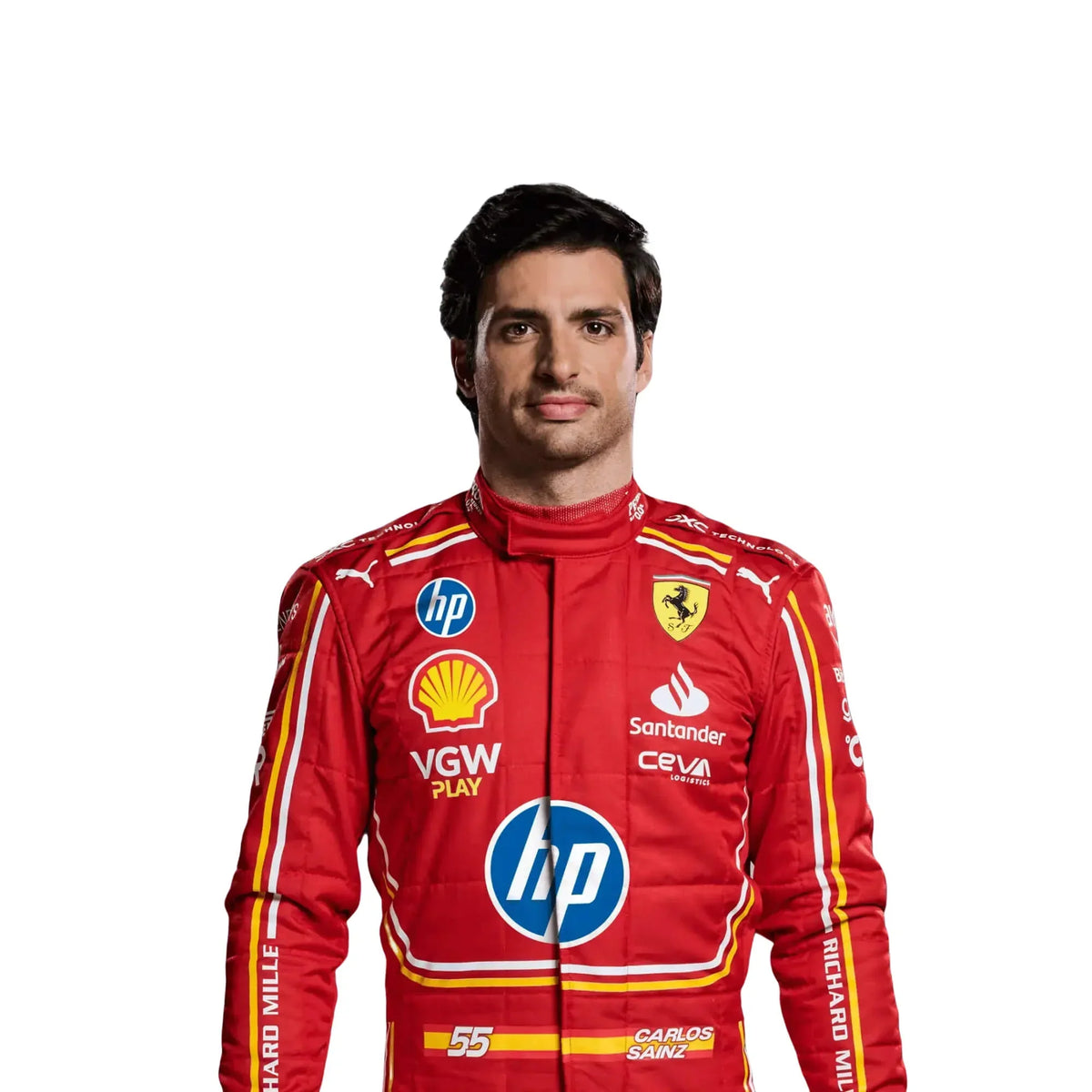 2024 Carlos Sainz Monaco GP F1 Racing Suit | Dubai Racegear - Dubai Racewears