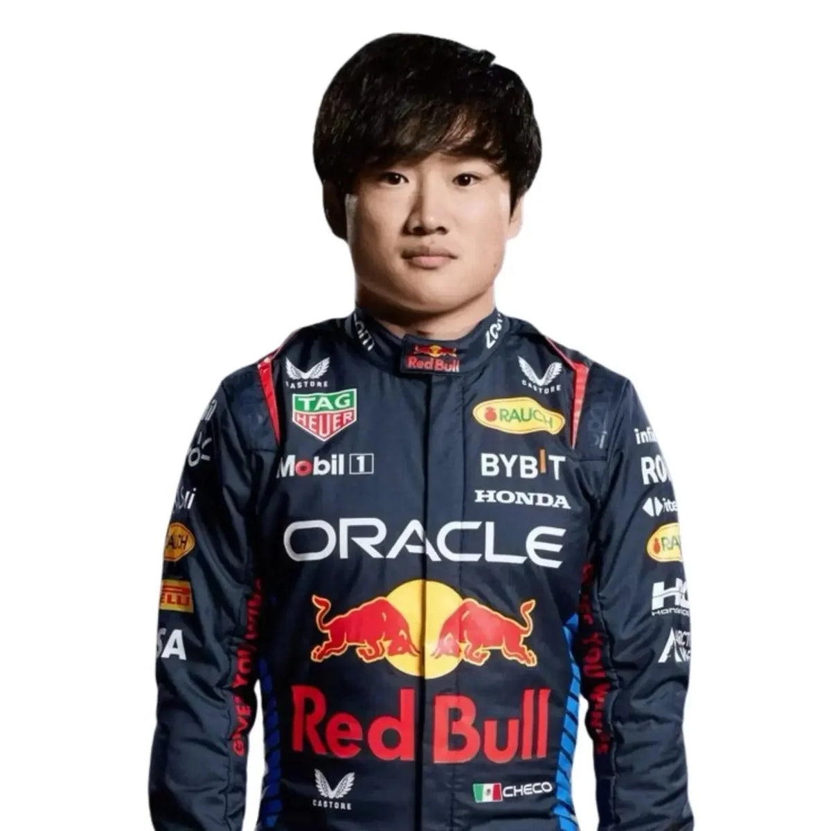 2025 Yuki Tsunoda Abu Dhabi GP F1 Racing Suit | Dubai Racegear - Dubai Racewears