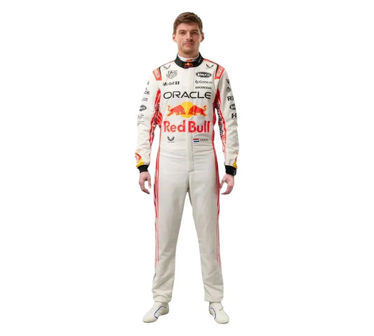 2025 Max Verstappen Red Bull Japanese GP F1 Race Suit - Dubai Racewears