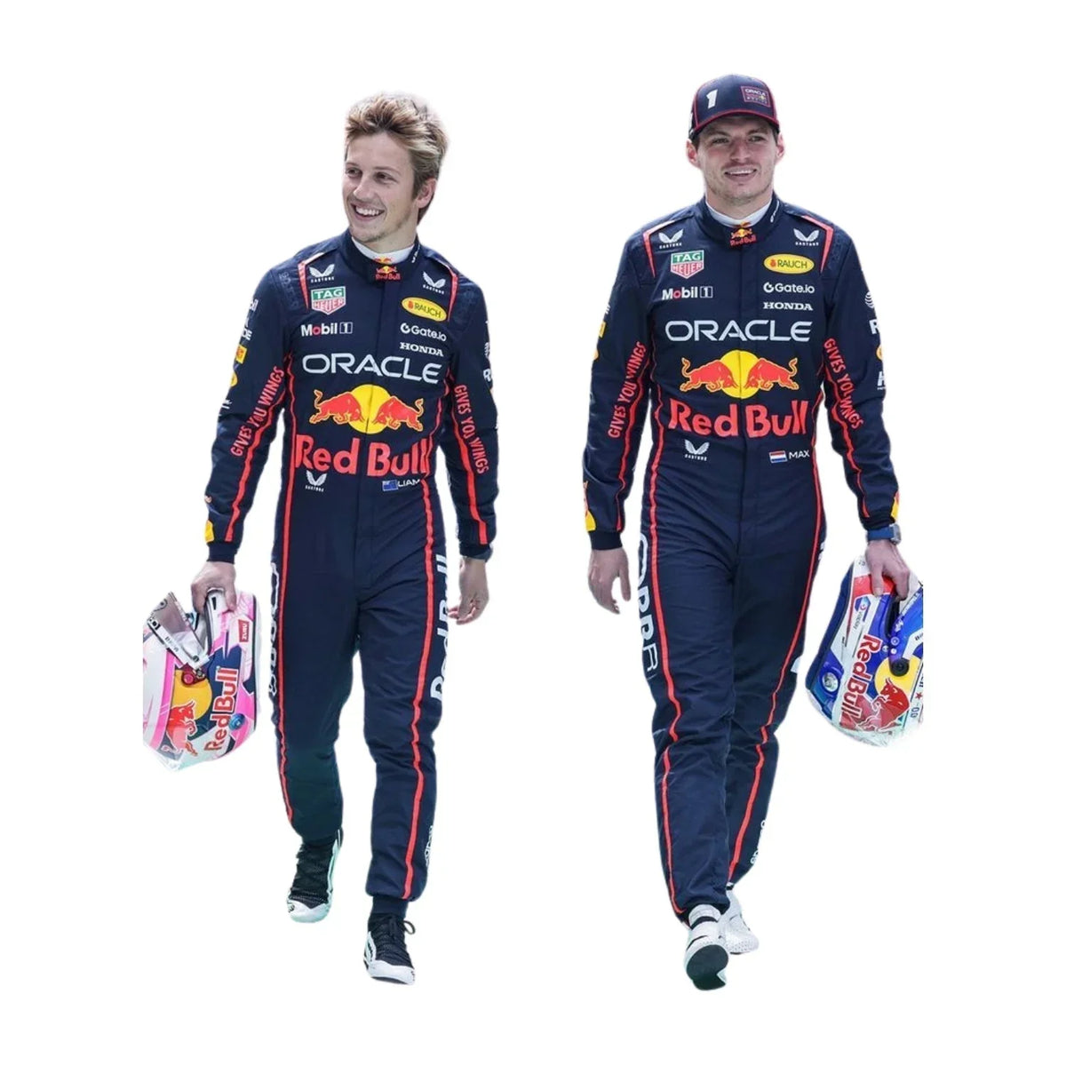 2025 Max Verstappen & Liam Lawson F1 Racing Suit | Dubai Racegear - Dubai Racewears