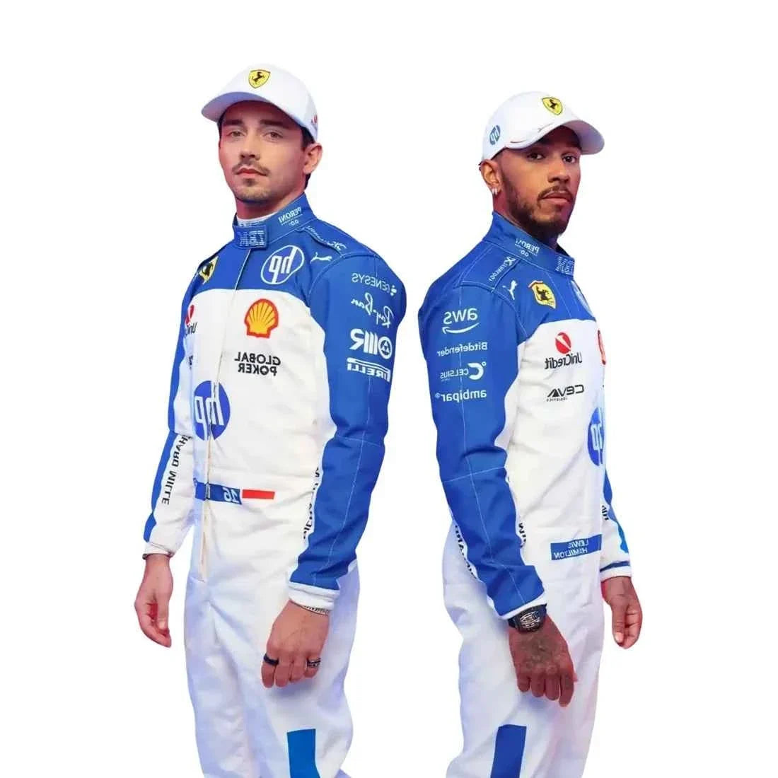 Charles Leclerc 2025 Miami GP Ferrari F1 Racing Suit | Dubai Racegear