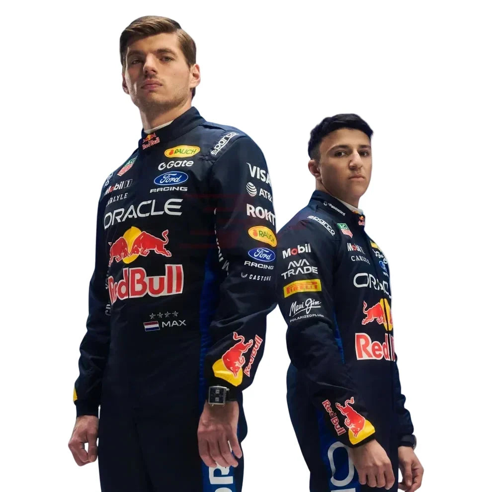 2026 Max Verstappen & Isack Hadjar F1 Racing Suit | Dubai Racegear - Dubai Racewears