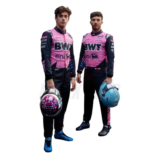 2026 Pierre Gasly & Franco Colapinto Formula One BWT Team Alpine Replica Racing Suit | Dubai Racegear - Dubai Racewears