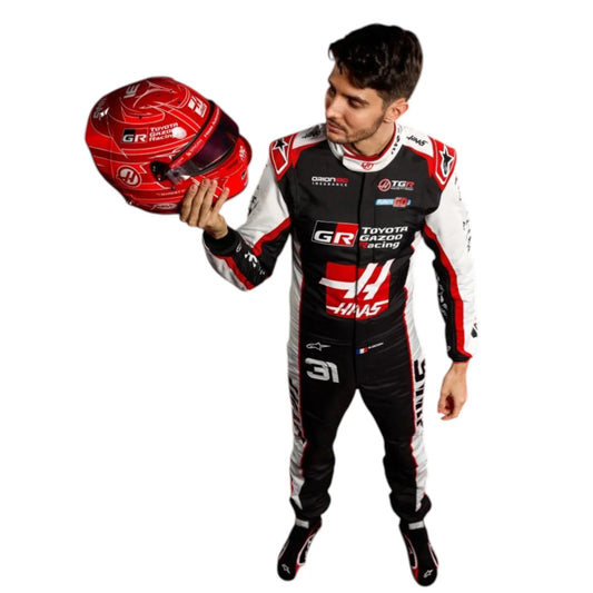 Esteban Ocon 2026 F1 Inspired Race Suit | Dubai Racegear - Dubai Racewears