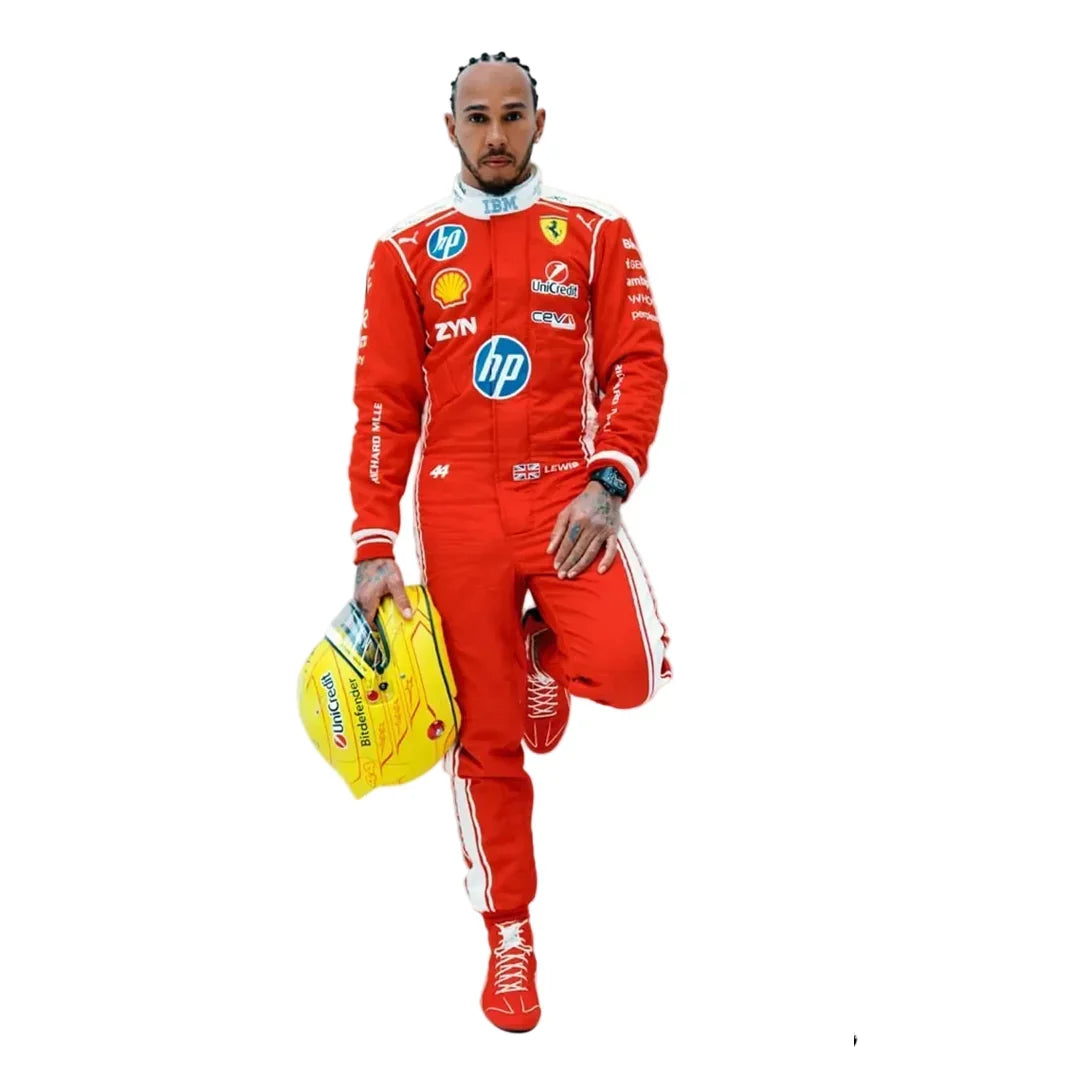 2026 Lewis Hamilton F1 Racing Suit | Dubai Racegear - Dubai Racewears