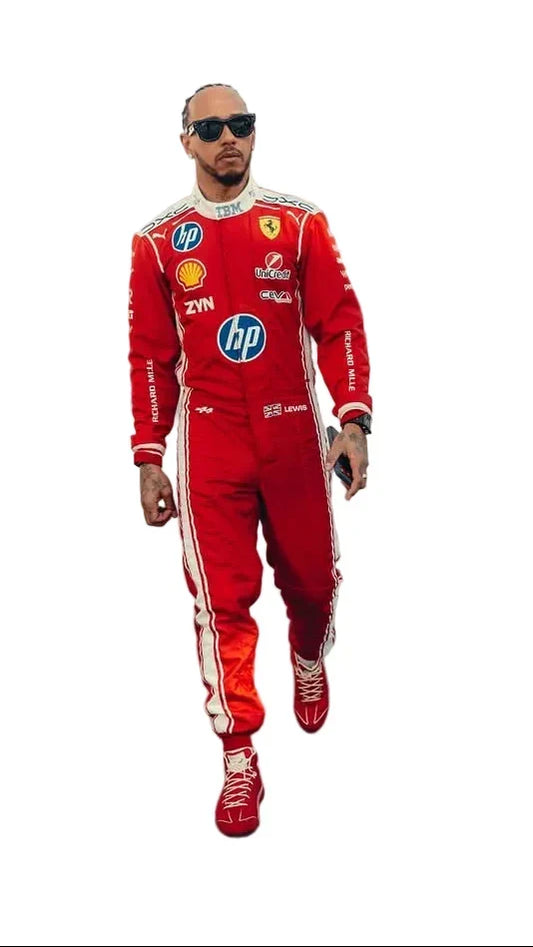 2026 Lewis Hamilton F1 Racing Suit | Dubai Racegear - Dubai Racewears