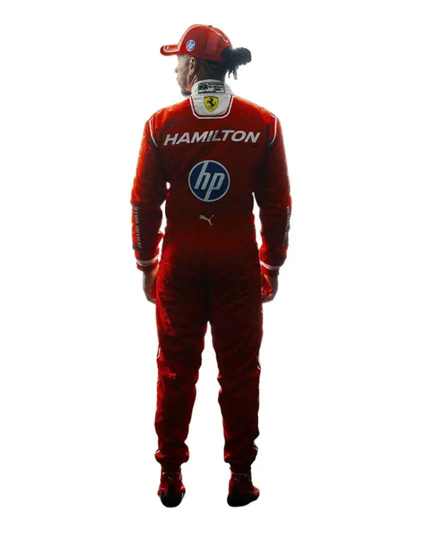 2026 Lewis Hamilton F1 Racing Suit | Dubai Racegear - Dubai Racewears