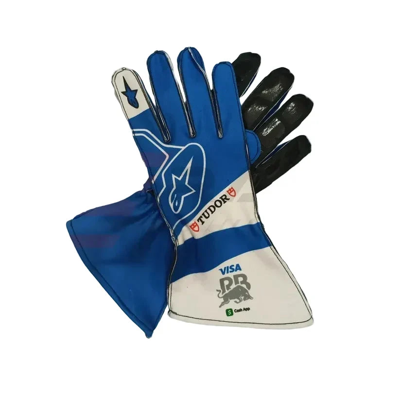 2024 F1 Visa Cash App RB F1 Team Race Glove - Dubai Racewears