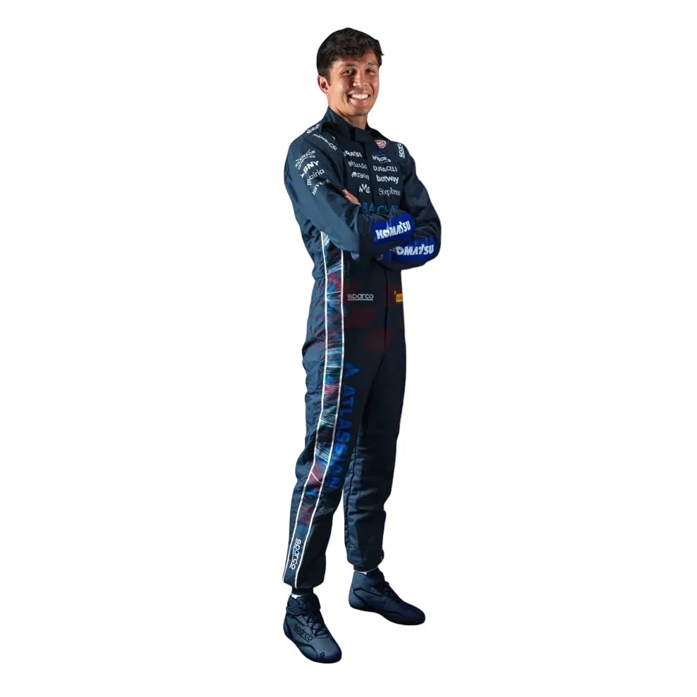 Alexander Albon 2026 British GP Williams F1 Racing Suit - Dubai Racewears