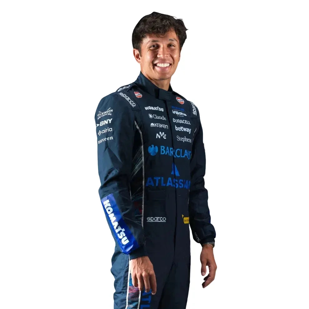 Alexander Albon 2026 British GP Williams F1 Racing Suit - Dubai Racewears