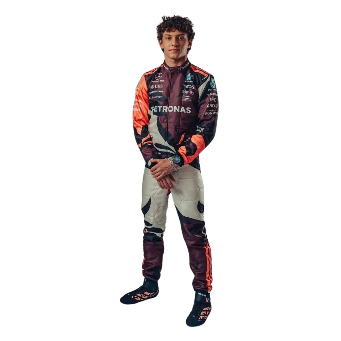 2025 Mercedes F1 Miami GP Racing Suit - Dubai Racewears