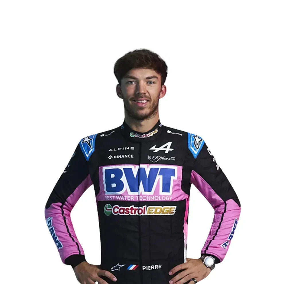 2024 Pierre Gasly BWT Alpine F1 Race Suit - Dubai Racewears