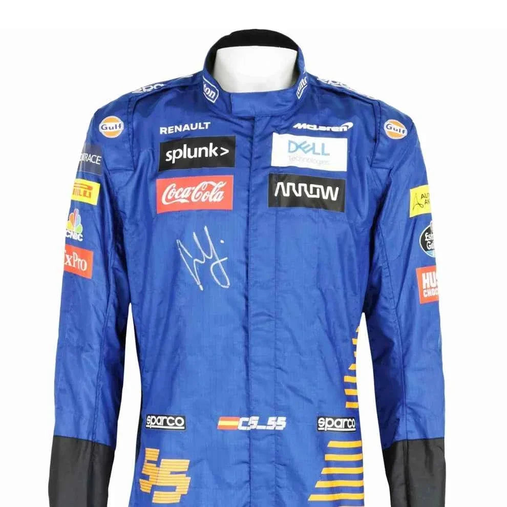Carlos Sainz 2020 McLaren F1 Racing Suit | Dubai Racegear