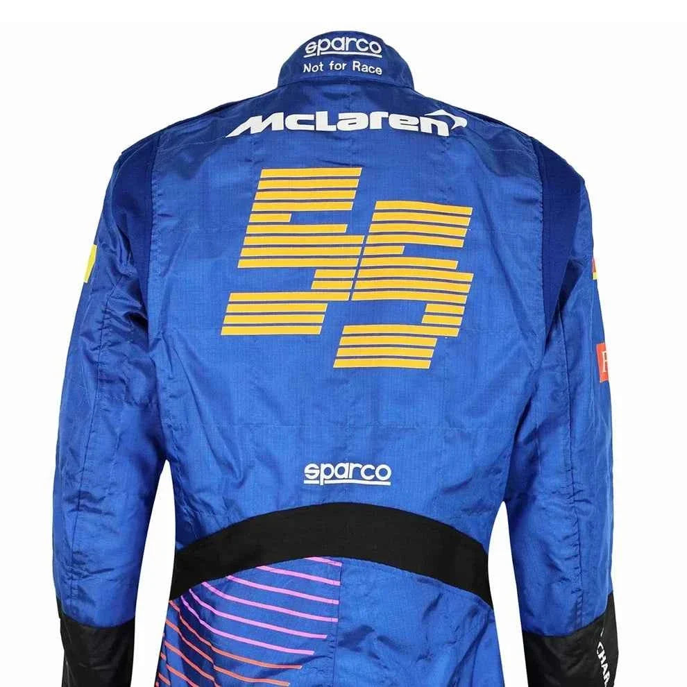 Carlos Sainz 2020 McLaren F1 Racing Suit | Dubai Racegear
