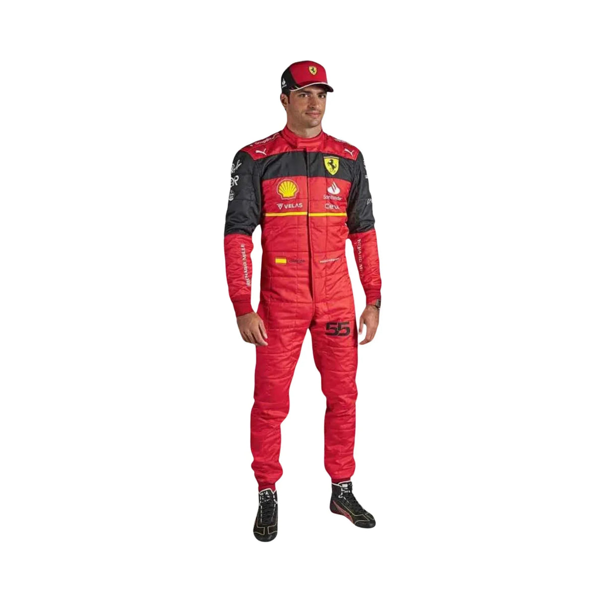 Carlos Sainz 2022 Ferrari F1 Race Suit - Dubai Racewears