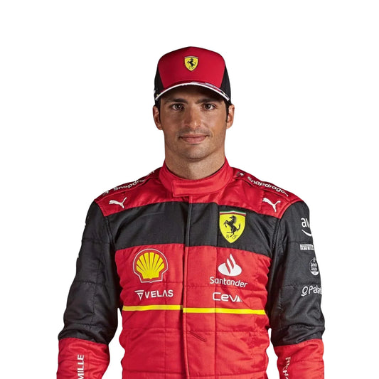 Carlos Sainz 2022 Ferrari F1 Race Suit - Dubai Racewears
