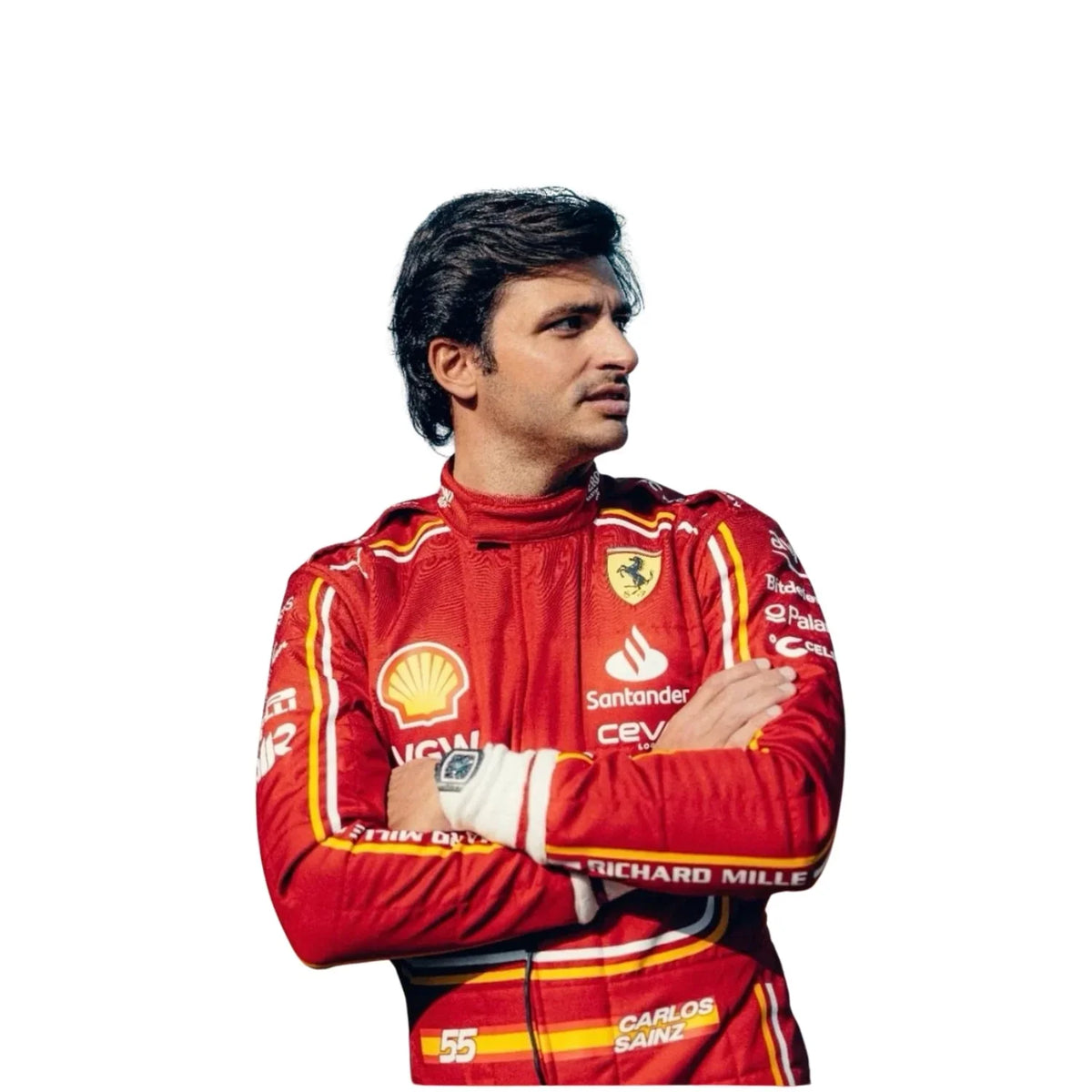 2024 Carlos Sainz F1 Racing Suit | Dubai Racegear - Dubai Racewears