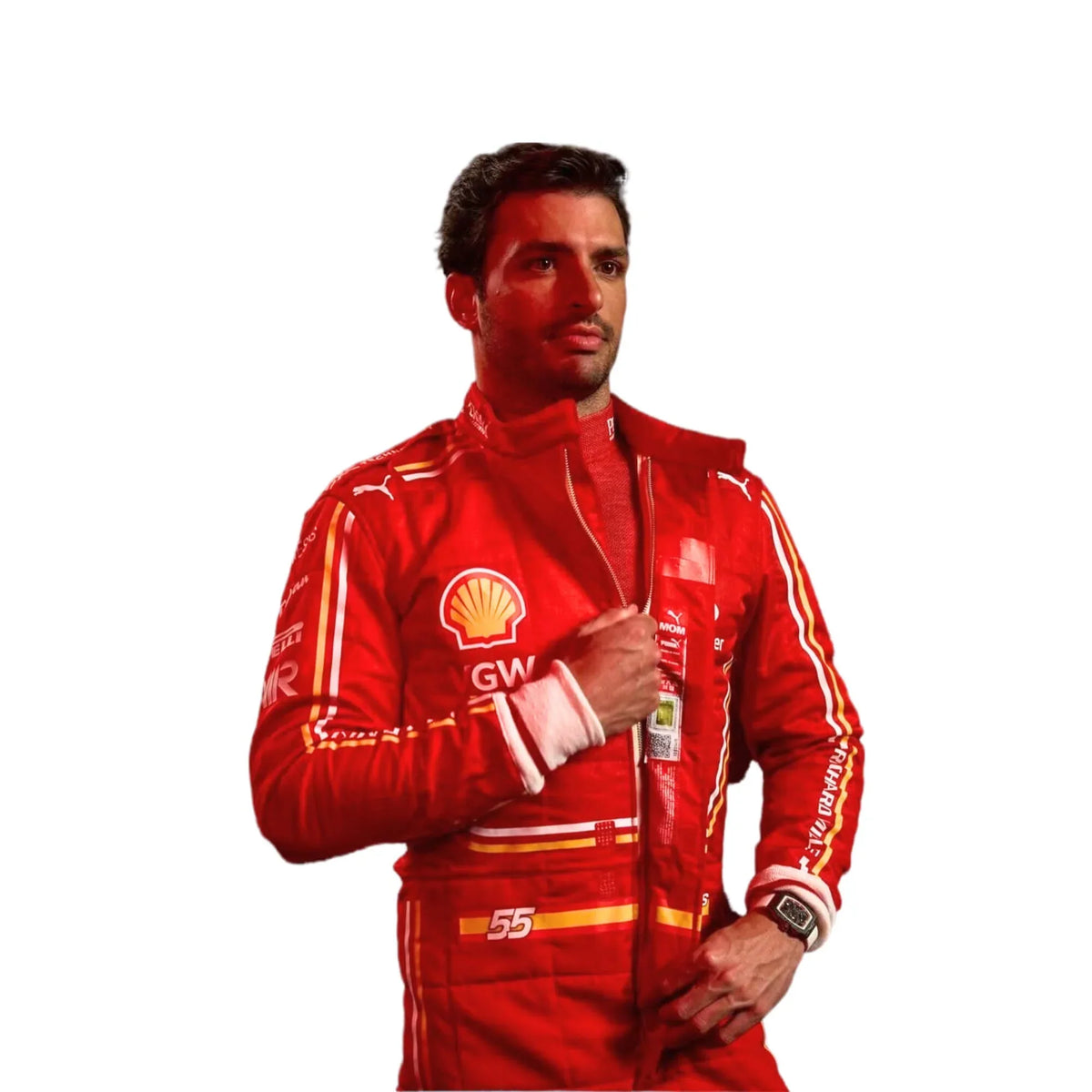 2024 Carlos Sainz F1 Racing Suit | Dubai Racegear - Dubai Racewears