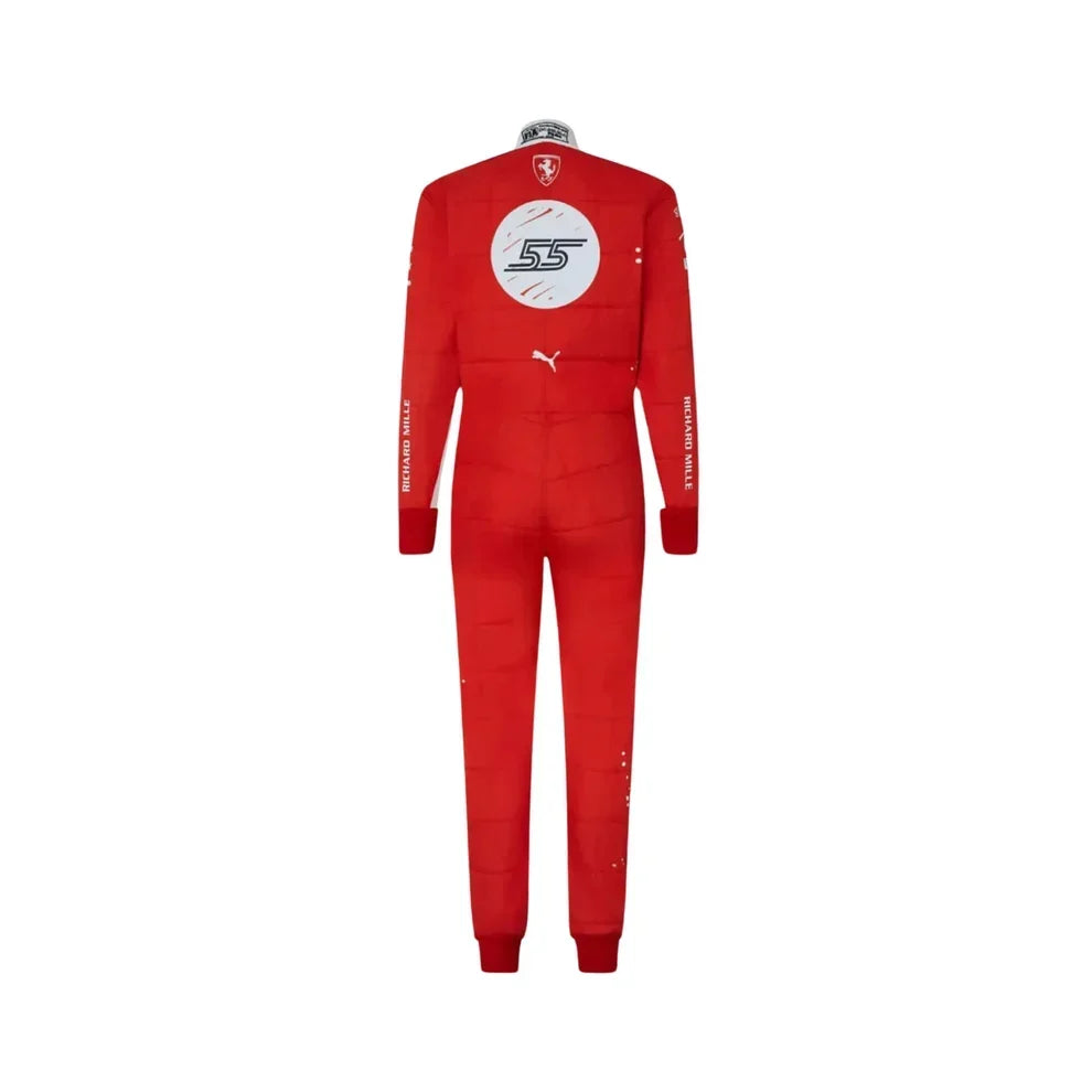 2023 Carlos Sainz las vegas GP special edition Ferrari F1 Race Suit - Dubai Racewears
