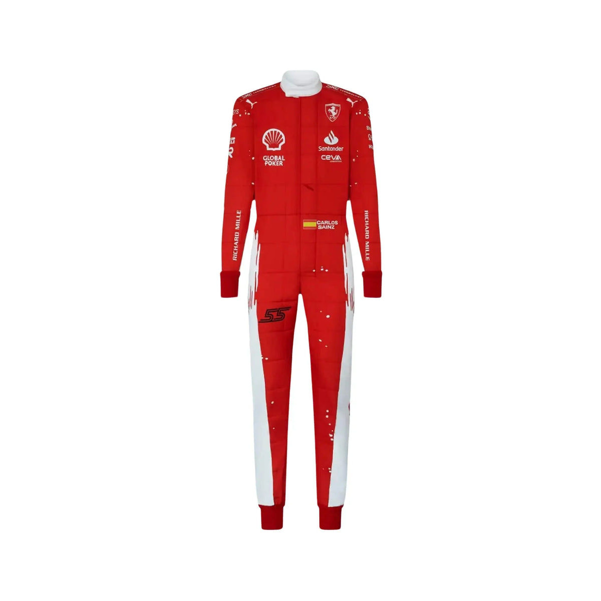 2023 Carlos Sainz Las Vegas F1 Racing Suit | Dubai Racegear - Dubai Racewears