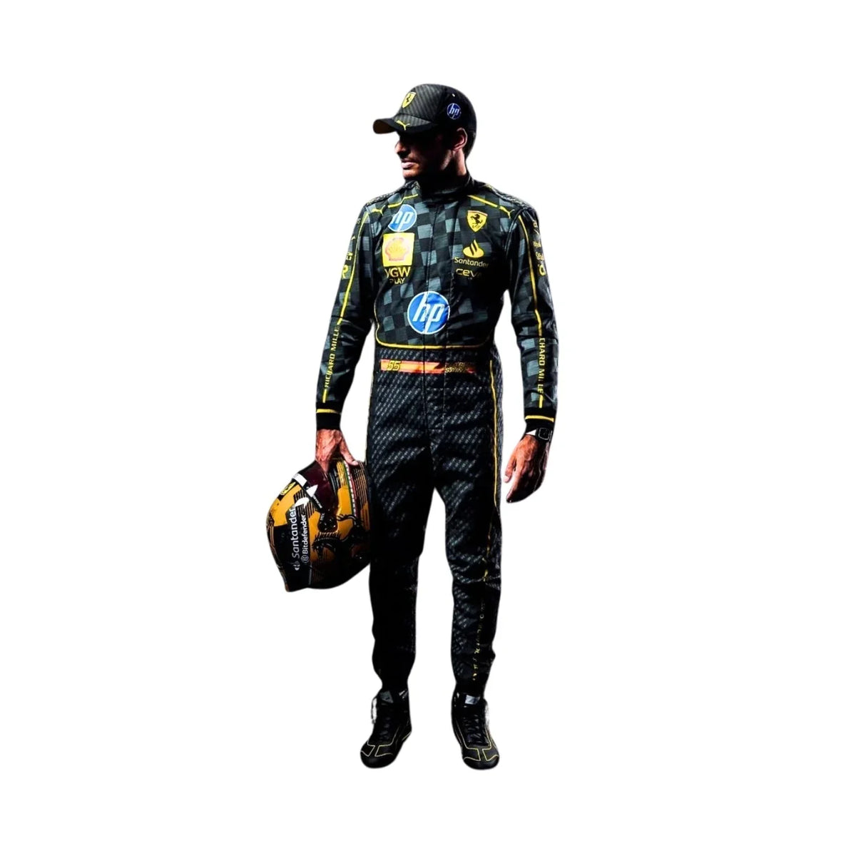 2024 Carlos Sainz Italy GP F1 Racing Suit | Dubai Racegear - Dubai Racewears