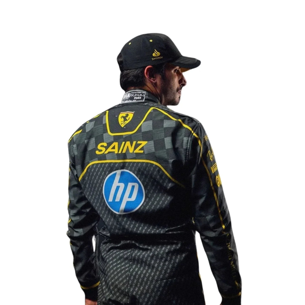 2024 Carlos Sainz Italy GP F1 Racing Suit | Dubai Racegear - Dubai Racewears