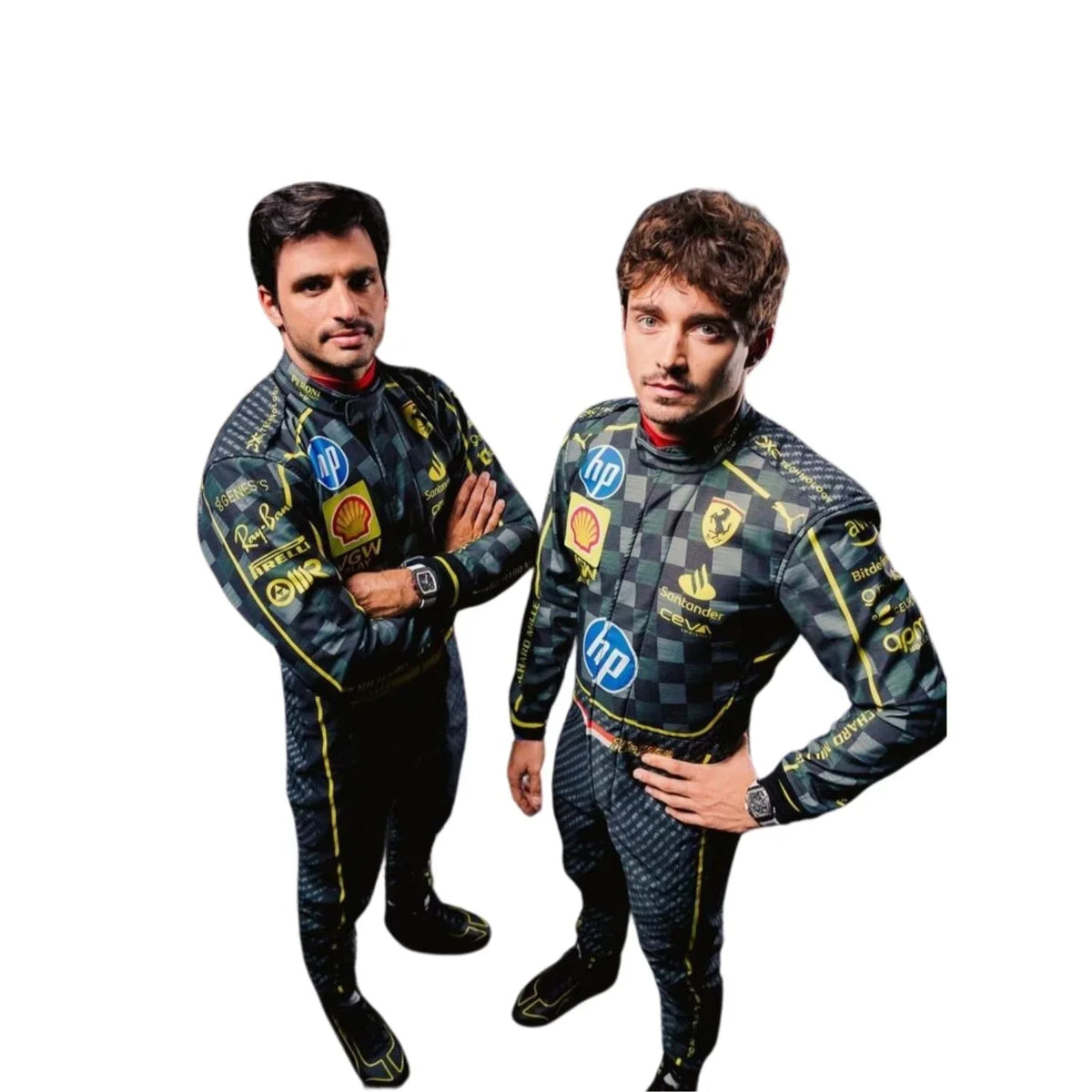 2024 Carlos Sainz Italy GP F1 Racing Suit | Dubai Racegear - Dubai Racewears
